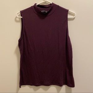 Athleta Threadlight Relaxed Top - Burgundy